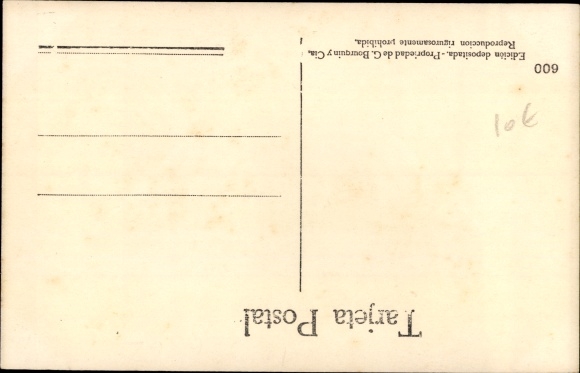 Briefkaart Buenos Aires Argentinië, Andenes del FCCA