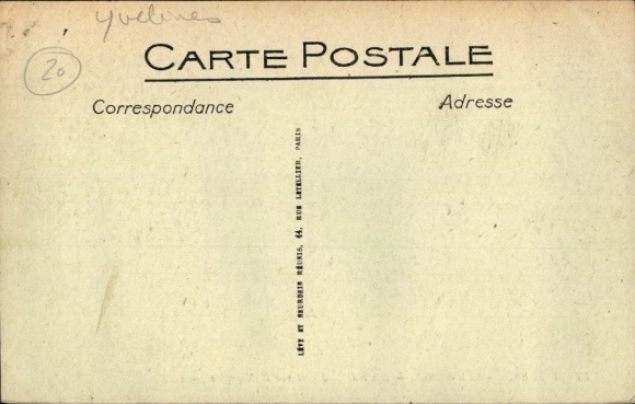 Postcard Villennes sur Seine Yvelines, Route de Medan, rue de Neuphle