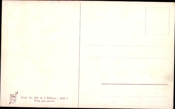 Song artist Postcard Boettcher, Hans, On the Swabian Railway, picture 3