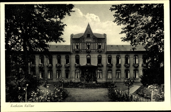 Ak Kollow in Lauenburg, kuuroord, herstellingsoord, park