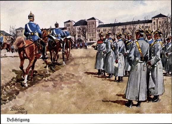 KP artysty Döbrich-Steglitz, inspekcja, inspekcja