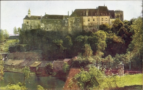 Postcard Raabs an der Thaya in Lower Austria, Burg