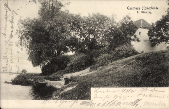 Ak Hohenbinde Erkner im Kreis Oder Spree, Gasthaus