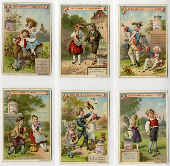 Liebig Pictures Series A 200 Folk Songs I 1891