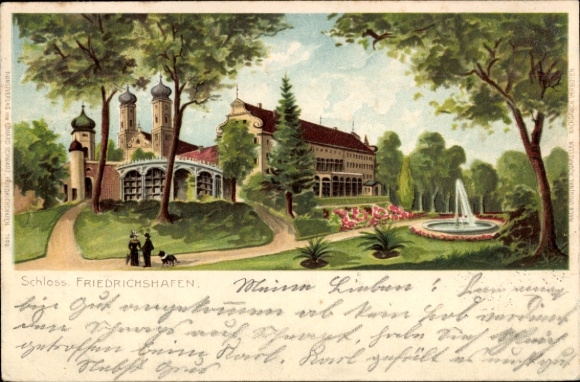 Litho Friedrichshafen am Bodensee, Schloss