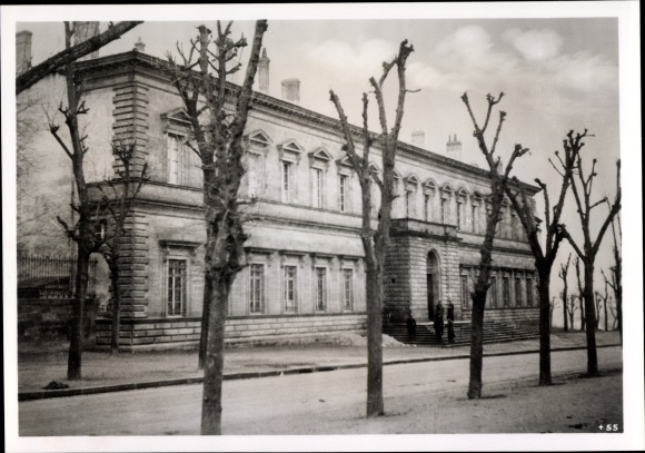 Foto Hoffmann, Riom Puy de Dôme, Gerichtsgebäude, Februar 1942