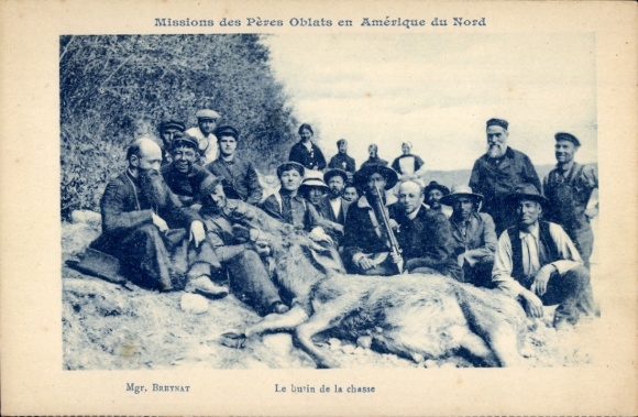 Ak-Missions of the Oblate Fathers in North America, hunting