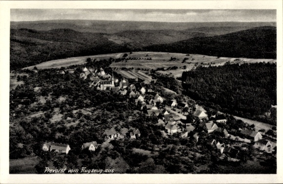 Postcard Prevorst Oberstenfeld in Württemberg, aerial photograph