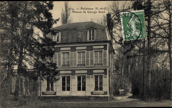 Ak Palaiseau Essonne, Maison de George Sand