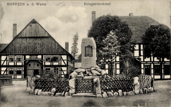 KP Boffzen na Oberweser, pomnik wojenny