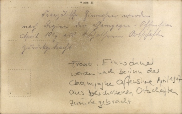 foto Ak Franse inwoners worden teruggebracht, Duitse soldaten, I WW