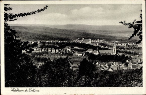 KP Mülheim Kärlich w Nadrenii-Palatynacie, widok na miasto