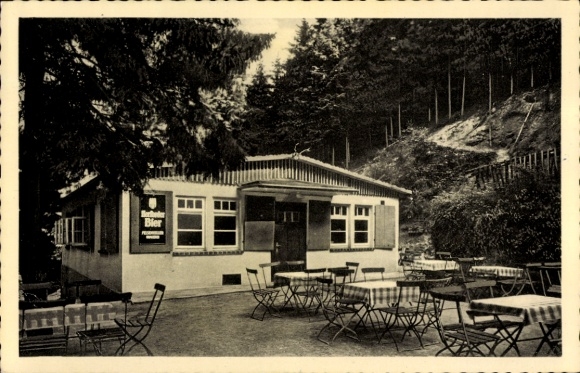 Ak Barsinghausen am Deister, Waldschänke Heisterburg