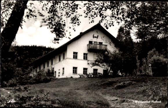 Ak Hohenwarth Oberpfalz Bayern, Waldgasthof Hudlach