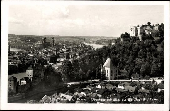 10 alte Ak Passau in Niederbayern, diverse Ansichten