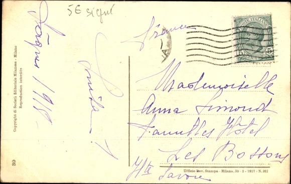 Artist PC Il Successo di uno Zeppelin, mourning woman, I WK