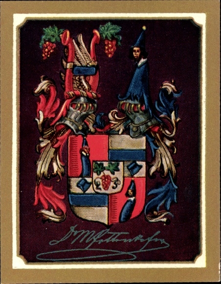 Collection picture Glorious German Coats of Arms No. 234, Max v. Pettenkofer, hygienist