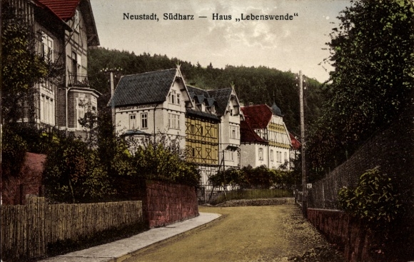 Postcard Neustadt im Harz, House of Life Change