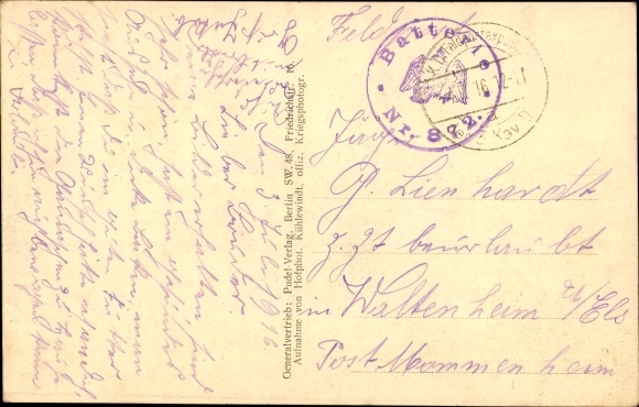 Postcard Kaunas Kowno Kauen Lithuania, captured guns, German soldiers, dead horse, WW1