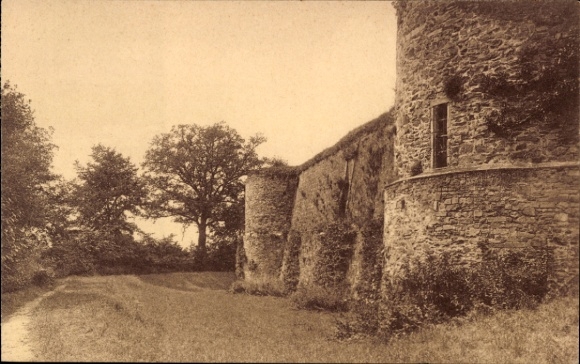 CPA Lennik Brabant flamand, Château de Gaasbeek, Tours d'mantelérs de l'ancien château