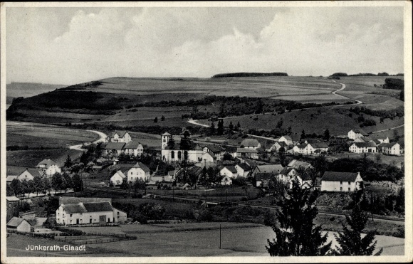 Postcard Glaadt Jünkerath in the Eifel Rhineland Palatinate, Panorama