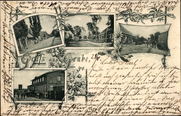 Postcard pit in Holstein, street views