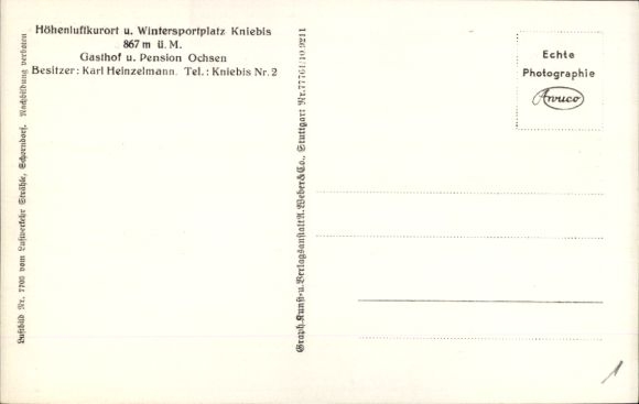 KP Kniebis Freudenstadt w Schwarzwaldzie, widok z lotu ptaka na Gasthof zum Ochsen, piękny krajobraz,