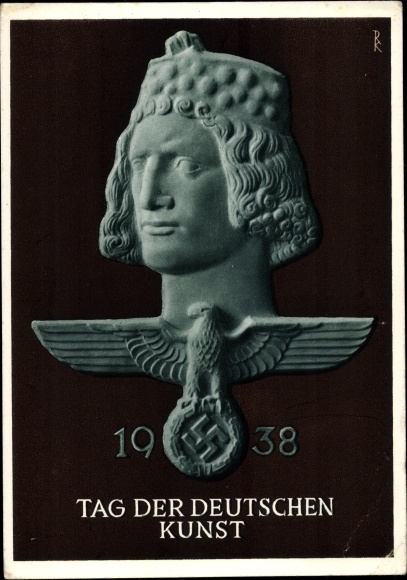 Ganzsachen Ak München Bayern, Tag der Deutschen Kunst 1938, PP 127 C 33