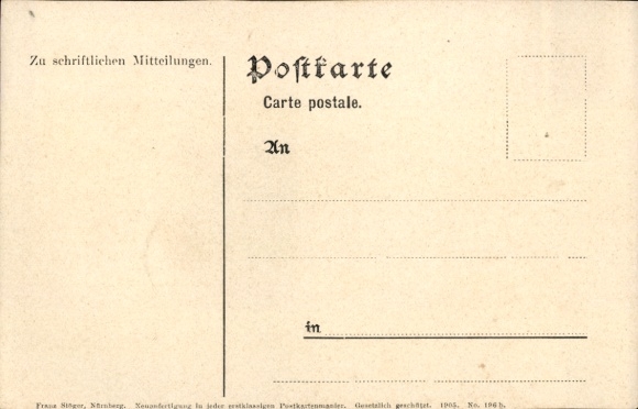 Ak Betzenstein in Opper-Franken, algemeen beeld
