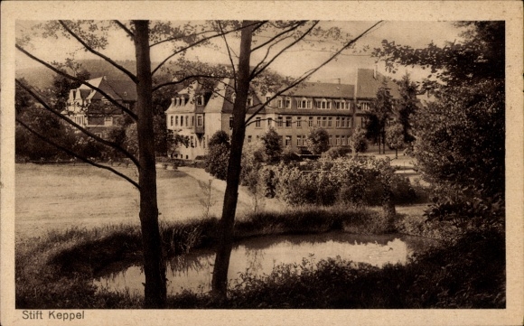 Postcard Allenbach Hilchenbach in Westphalia, Stift Keppel
