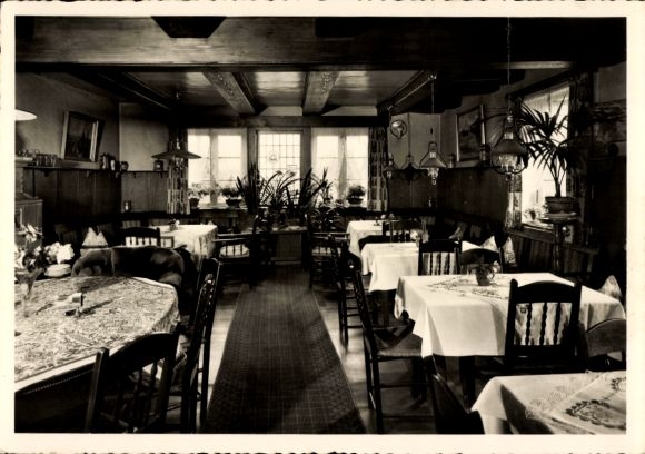 KP Hanstedt w Nordheide, Gasthaus Heidekrug, widok na wnętrze