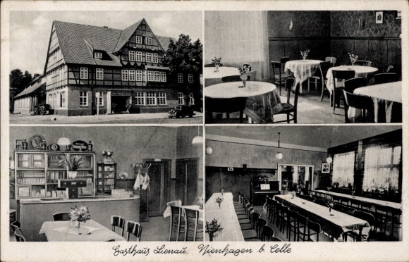 Postcard Nienhagen in Lower Saxony, Gasthaus Lienau