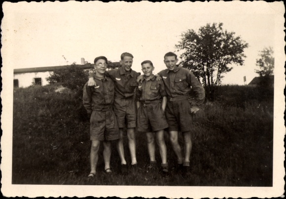 Foto Laucha, Reichssegelflugschule 1942, HJ Pimpfe