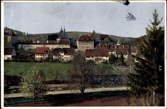 Ak Bebenhausen Tübingen am Neckar, Teilansicht