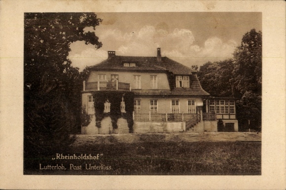 Ak Lutterloh Südheide Lüneburger Heide, Rheinholdshof