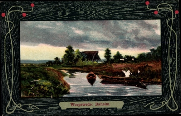 Passepartout PC Worpswede in Lower Saxony, at home, rowing boats