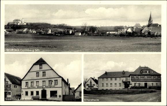PC Colmberg Bayern, general view, retirement home, Inn zur Krone