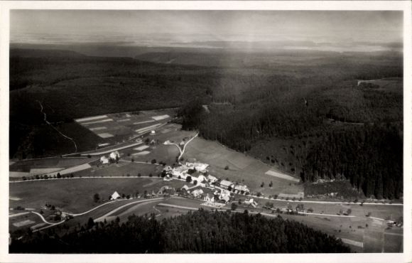 Ak Bubenbach Eisenbach im Hochschwarzwald, Fliegeraufnahme