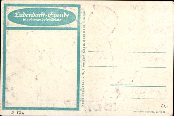 PC Ludendorff donation for war invalids, veterans with tools