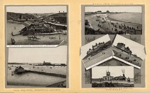6 photos in the cover, Boston Harbor, John F. Murphy