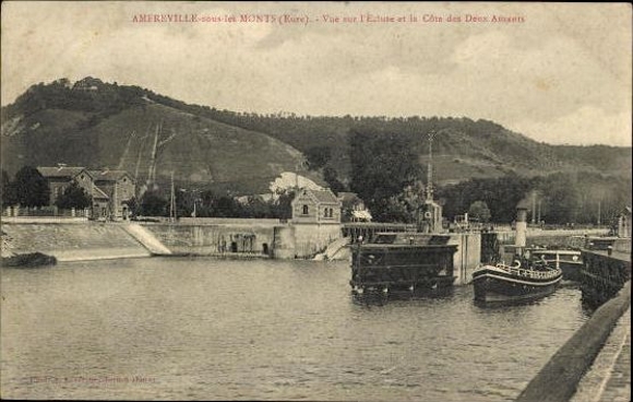 Set von 72 AK von Eure, diverse Orte