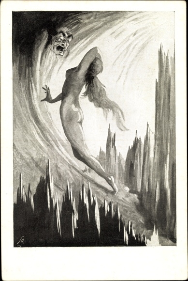 Artist Postcard Salac, AL, Love and Sex, Pain, no. 10