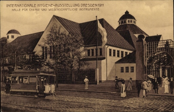 KP Drezno Stare Miasto, Międzynarodowa Wystawa Higieny Drezno 1911