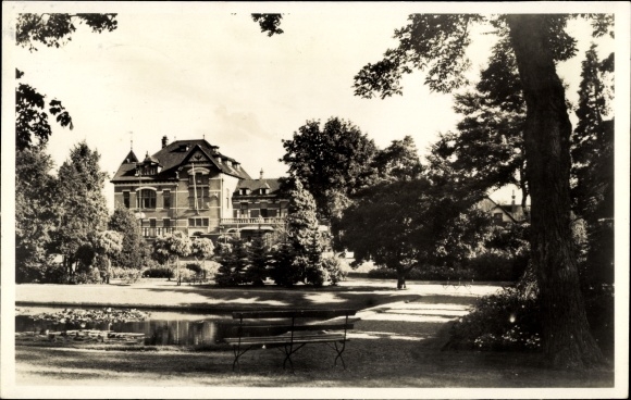 Postcard Woerden Utrecht Netherlands, Station, Park