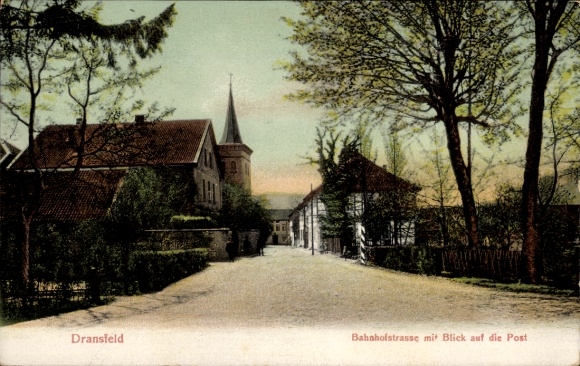 KP Dransfeld w Dolnej Saksonii, Bahnhofstrasse, poczta