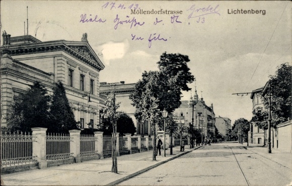 Ak Berlin Lichtenberg, Möllendorffstraße