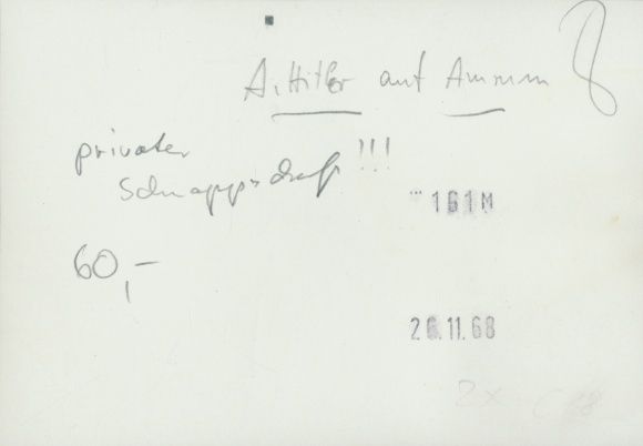 Photo Amrum Island in North Friesland, Adolf Hitler, private snapshot, cemetery