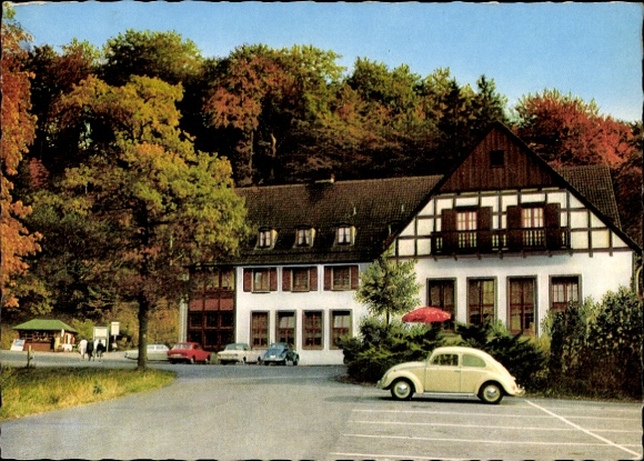 Postcard Warstein in Sauerland, Waldhotel Tropfsteinhöhle