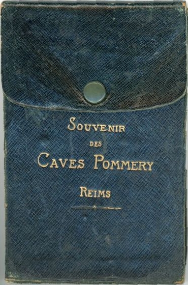 Set with 40 PCs Reims, Caves Pommery, envelope