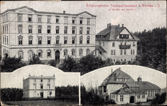 Ak Teichwolframsdorf Thüringen, herstellingsoord
